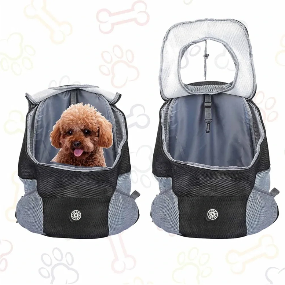 Pet Carrier Backpack Berry Red Small